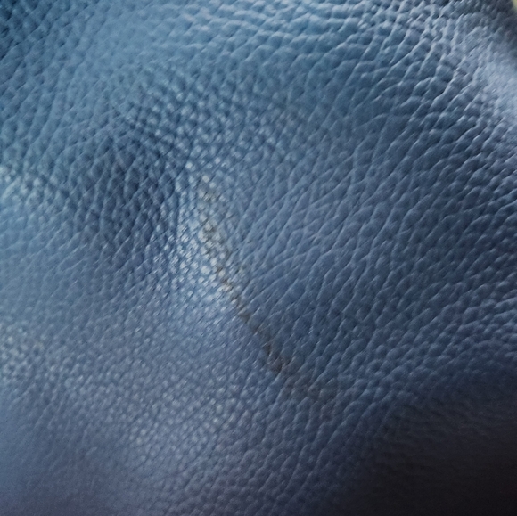 Dooney & Bourke Blue Hobo Bag with Silver Accents - Picture 14 of 16